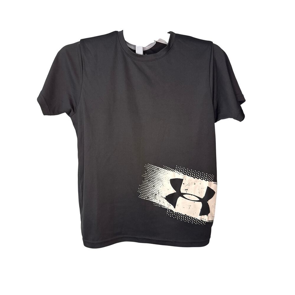 Under Armour Heat Gear‎ Youth Large Black Shirt